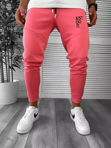 Pantaloni de trening roz 12616 D3-2.3